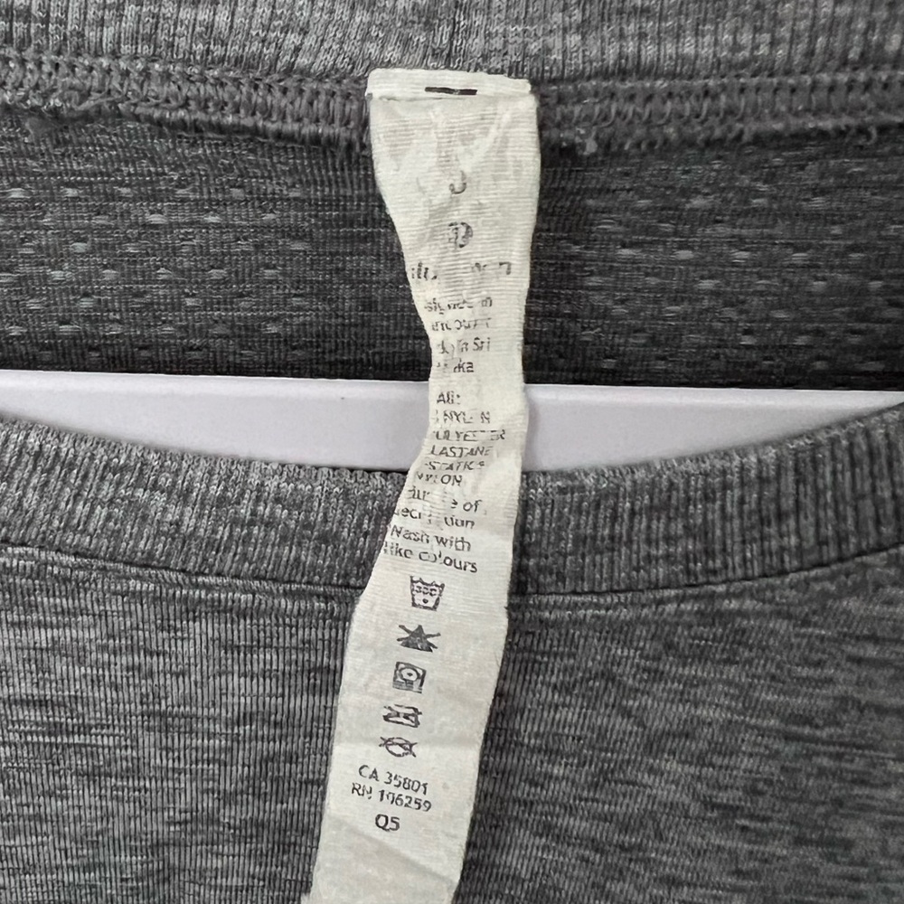 Lululemon Gray Long Sleeve Shirt - Picture 3 of 5